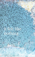 it felt like nothing