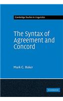 Syntax of Agreement and Concord