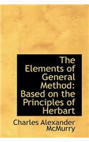 The Elements of General Method Based on the Principles of Herbart