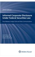 Informal Corporate Disclosure