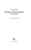 Instructor S Manual for Principles of Food Sanitation