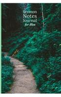 Sermon Notes Journal for Men