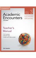 Academic Encounters Level 3 Teacher's Manual Listening and Speaking