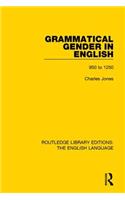 Grammatical Gender in English