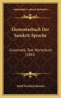 Elementarbuch Der Sanskrit-Sprache