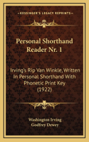 Personal Shorthand Reader Nr. 1