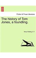 history of Tom Jones, a foundling.