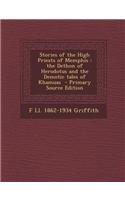 Stories of the High Priests of Memphis: The Dethon of Herodotus and the Demotic Tales of Khamuas