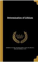 Determination of Lithium