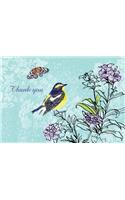 Summer Songbirds Thank You Notes