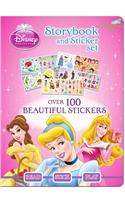 Disney Princess Sticker Storybook Set