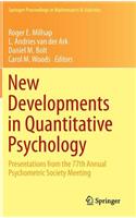 New Developments in Quantitative Psychology