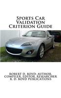 Sports Car Validation Criterion Guide