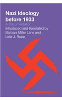 Nazi Ideology before 1933