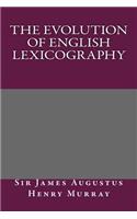 The Evolution of English Lexicography