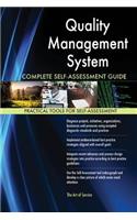 Quality Management System Complete Self-Assessment Guide