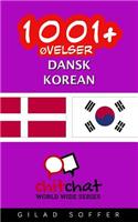 1001+ Øvelser dansk - Korean