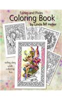 Fairies and Pixies Coloring Book
