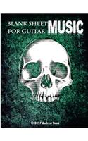 Blank Sheet Music For Guitar