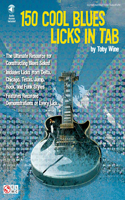 One Hundred Fifty Cool Blues Licks in Tab Book/Online Audio