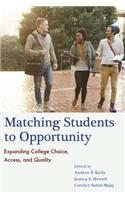 Matching Students to Opportunity