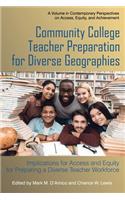 Community College Teacher Preparation for Diverse Geographies