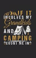 Camper Notebook: Diary Journal 6x9 inches with 120 Dot Grid Pages