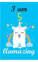 I am 5 & llamazing