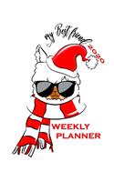 weekly planner my best friend 2020