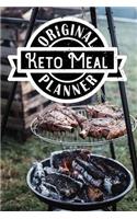 Original Keto Meal Planner: Plan and Track Your Meals Weekly (Notebook/Journal/Planner)