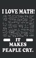 Funny Math Algebra Notebook