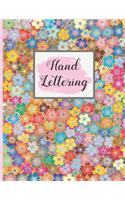 Hand Lettering: L´art de Dessiner des Monts - De belles lettres - Cahier 100 pages feuilles en pointillé - Practiquer le lettrage à la main - Créez votre prope call