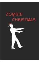 Zombie Christmas: Notizbuch, Notizheft, Notizblock - Geschenk-Idee zu Weihnachten - Karo - A5 - 120 Seiten