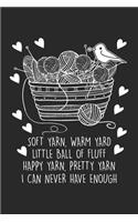 Soft Yarn, Warm Yarn Little Ball of Fluff Happy Yarn, Pretty Yarn I can Never have enough