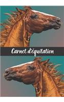 Carnet d'équitation: Suivez vos leçons d'équitation, vos progrès et vos objectifs