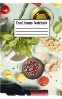 Food Journal Notebook