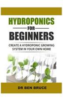 Hydroponics for Beginners: Create a hydroponic growing system in your own home.