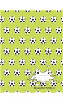 Composition Notebook: Wide Ruled Writing and Note Taking Book for Boys with Soccer Ball Design(5 Cool School Notebooks for Boys)