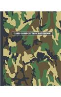 Camo Composition Notebook
