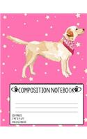 Labrador Composition Notebook