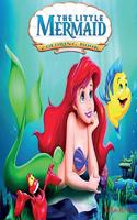 The Little Mermaid Coloring Book For Kids