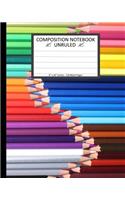 Unruled Composition Notebook 8