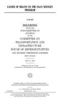 Causes of delays to the FAA's NextGen program