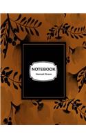 Notebook: Floral Vintage Wedding: Journal Dot-Grid, Grid, Lined, Blank No Lined: Book: Pocket Notebook Journal Diary, 110 pages, 8.5" x 11"