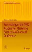 Proceedings of the 1992 Academy of Marketing Science (Ams) Annual Conference