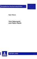 Vom Naturrecht Zum Natur-Recht