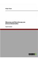 Messung und Berechnung von Silizium-Solarzellen: (German)
