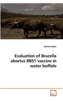 Evaluation of Brucella abortus RB51 vaccine in water buffalo
