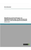 Entwicklung und Auswirkungen von Tabaksteuererhöhungen auf den Konsum von Zigaretten in der Bundesrepublik Deutschland