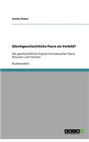 Gleichgeschlechtliche Paare als Vorbild?